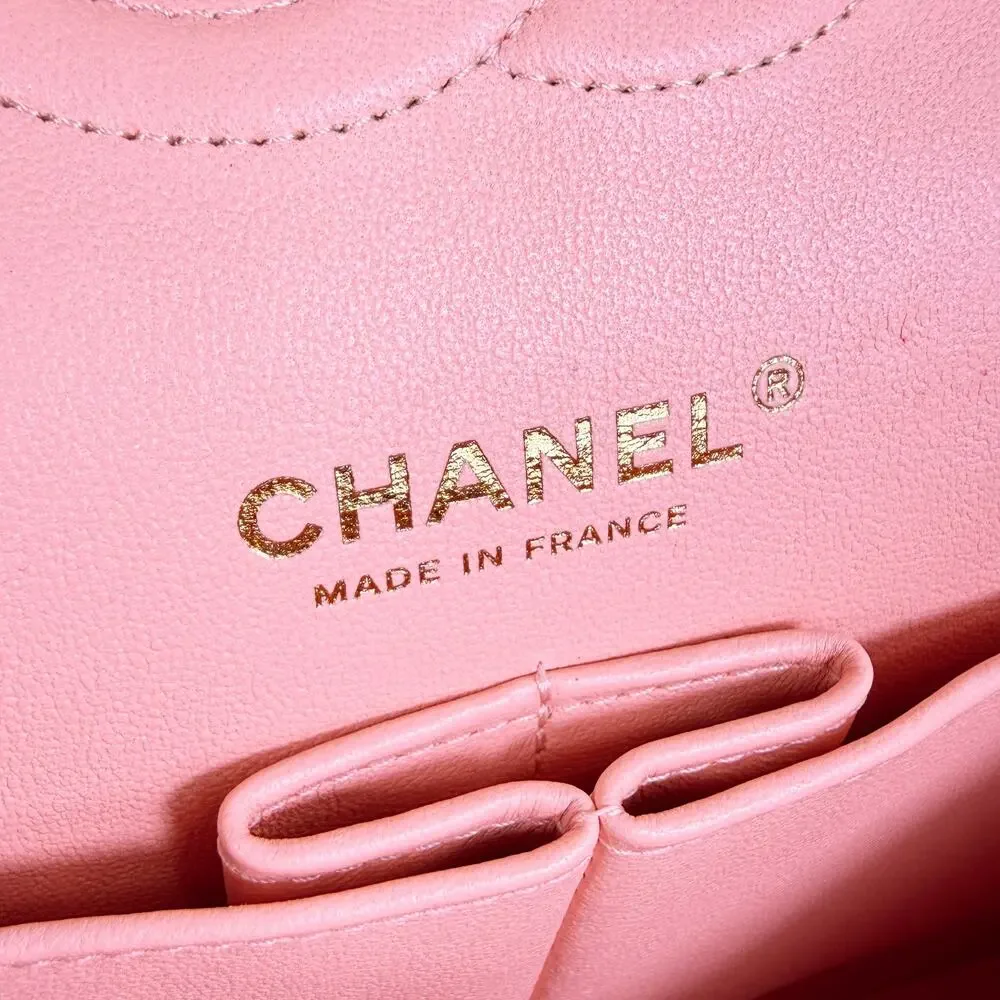 Chanel Quilted Lambskin Medium Double Flap